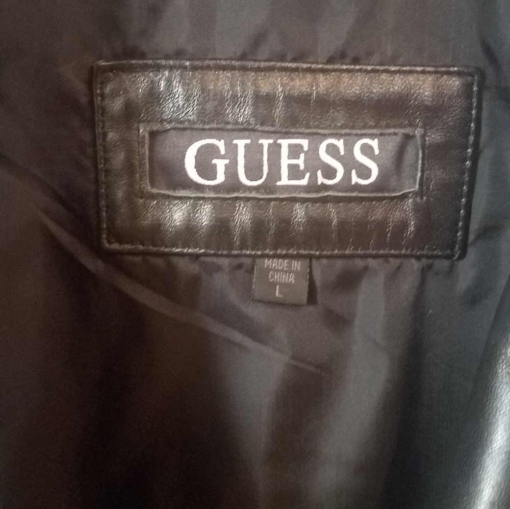 Guess Leather Jacket - Picture 6 of 8